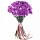 Букеты из сиреневых гвоздик